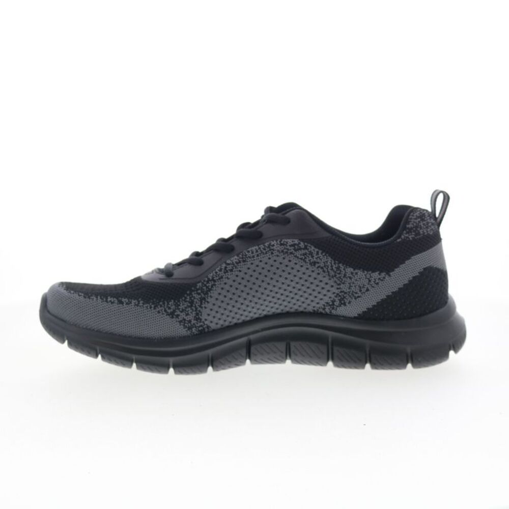 Skechers Mens Track - Glendor Black Shoes (NWT) - Picture 5 of 7
